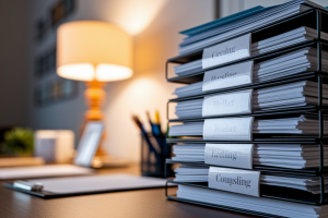 bureau-organise-dossiers-etiquetes